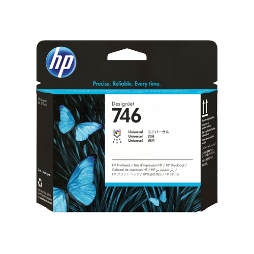 Головка печатающая для плоттера HP (P2V25A) DesignJet Z6, Z9+, 6 цветов, оригинальная