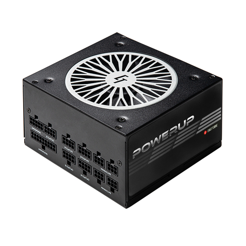 блок питания Chieftec CHIEFTRONIC PowerUp GPX-750FC (ATX 2.3, 750W, 80 PLUS GOLD, Active PFC, 120mm fan, Full Cable Management, LLC design) Retail