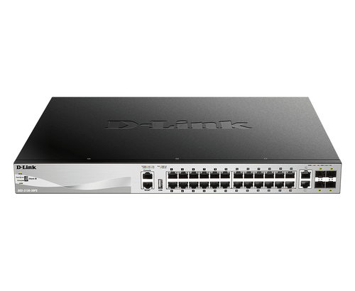 Управляемый коммутатор L3 с 24 портами 10/100/1000Base-T D-Link DGS-3130-30PS/B2A предназначен для безопасного подключения конечных пользователей к сети предприятия или сети Metro Ethernet. Коммутатор оснащен 24 портами 10/100/1000Base-T с поддержкой PoE, 2 портами 10GBase-T и 4 портами 10GBase-X SFP+, поддерживает многоадресные группы и расширенные функции безопасности, что делает его идеальным гигабитным решением уровня доступа. Данный коммутатор также оснащен портом USB 2.0, что позволяет осуществить загрузку программного обеспечения и конфигурационных файлов непосредственно с USB-накопителя и сохранить на нем файлы системного журнала.