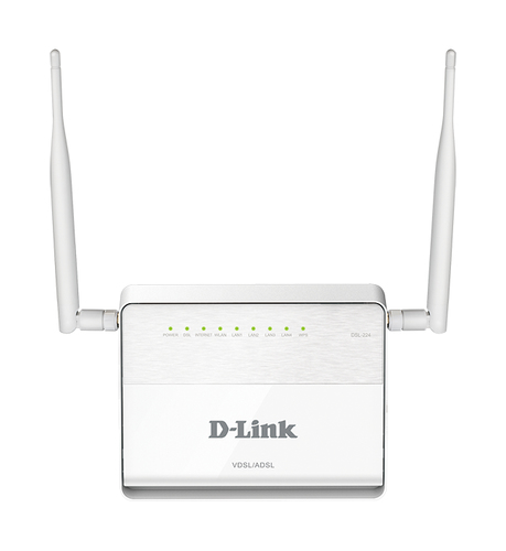 Повреждение упаковки D-Link DSL-224/R1A Беспроводной маршрутизатор VDSL2 с поддержкой ADSL2+