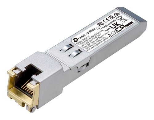 Трансивер/ 1000BASE-T RJ45 SFP Module SPEC: 1000Mbps RJ45 Copper Transceiver, Plug and Play with SFP Slot, Up to 100 m Distance