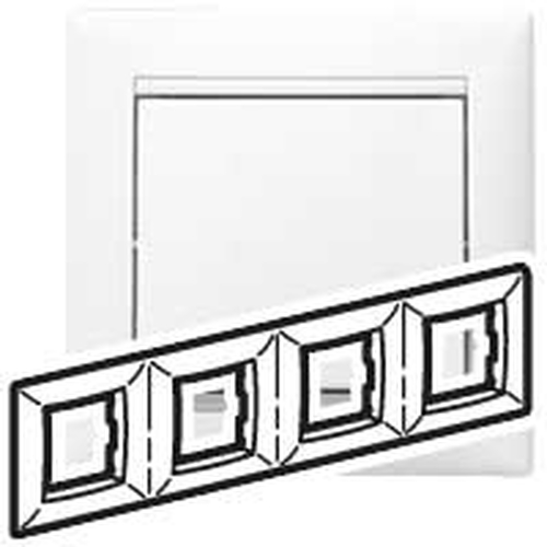 Legrand Valena <774454> Рамка  (4 поста, белая)