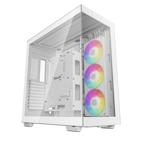 Корпус Deepcool CH780 белый ATX 9x120mm 9x140mm 4x180mm 4x200mm 4xUSB3.0 audio bott PSU [R-CH780-WHADE41-G-1]