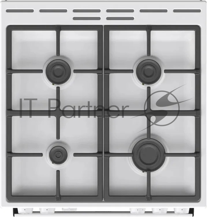 Плита газовая Gorenje GG6A10WFFM белый, конфорок 4 шт, духовка 72 л, 60 см x 85 см x 60 см