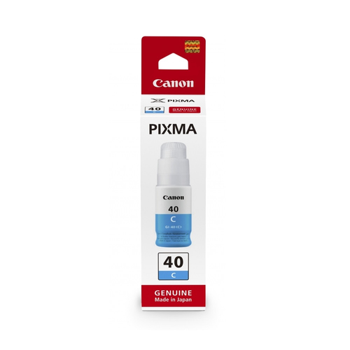 Canon GI-40C 3400C001 картридж струйный для Canon Pixma G5040/G6040, голубой,  70 мл.
