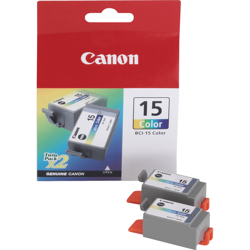 Картридж Canon BCI-15Color 8191A002 Canon BCI-15 Color Twin Pack {Чернильница для BJ-i70} (русифицированная упаковка)