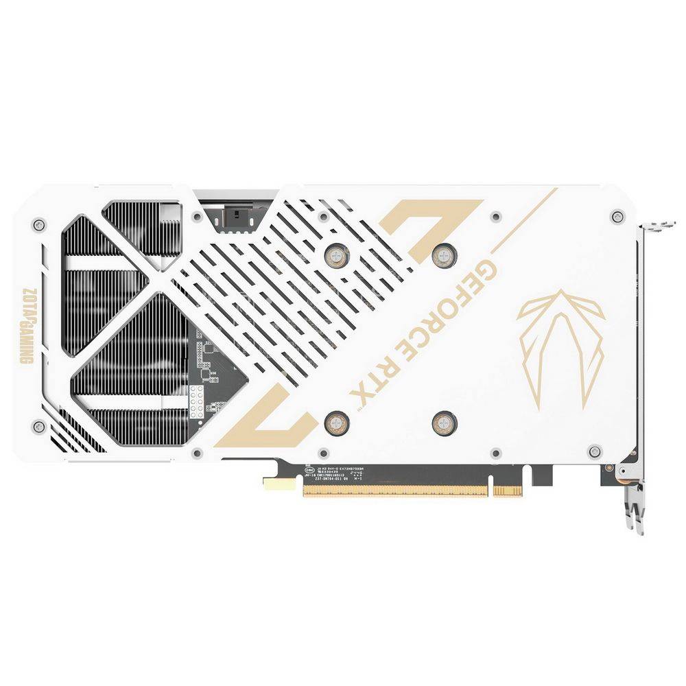 Zotac Видеокарта RTX5070 TWIN EDGE OC WHITE ED 12GB GDDR7 192bit 3xDP HDMI 2FAN PREMIUM PACK