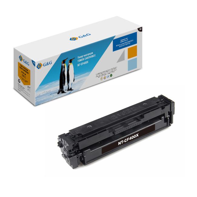 Картридж лазерный G&G NT-CF400X черный (2800стр.)  для  HP  CLJ M252/252N/252DN/252DW/M277n/M277DW
