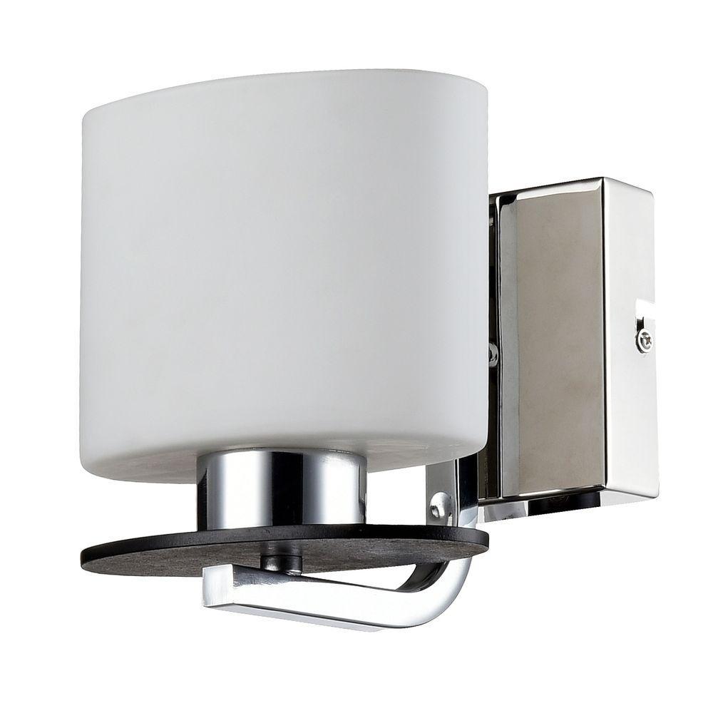 Бра Freya FR5101-WL-01-CN, 1×E14 40Вт, настенное, стекло, хром