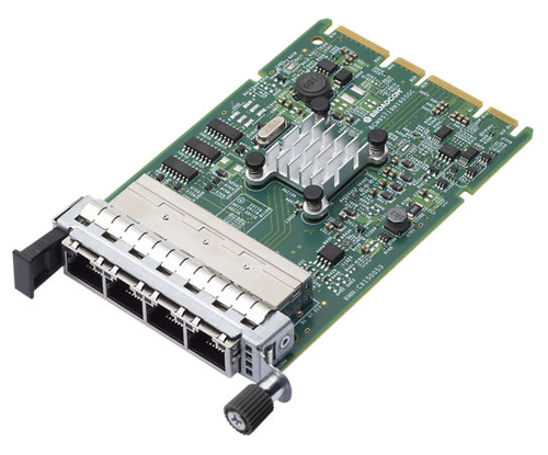 Сетевая карта Lenovo - Broadcom 5719, 1 Гб/с, RJ-45, 4-port, PCI Express x4, OCP 3.0, 4XC7A08235