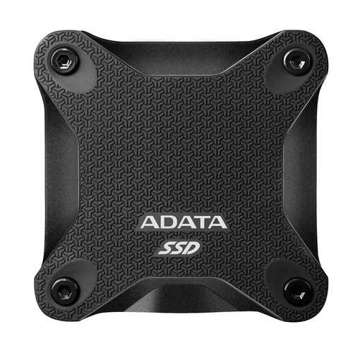 Внешний накопитель External SSD ADATA 2TB USB 3.2 Gen 2 (USB 10Gbps) R550/W480MB/s 3D NAND COLOR BOX black