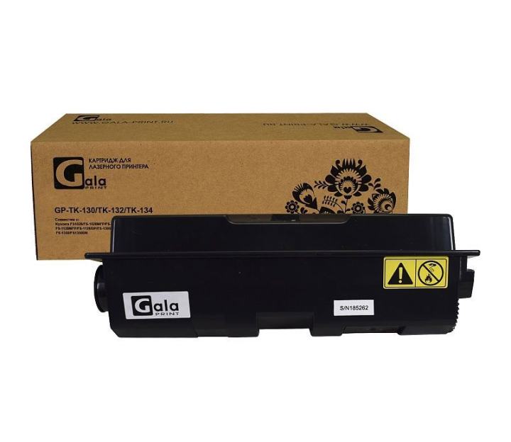 Тонер-туба  GalaPrint GP_TK-130/TK-132/TK-134 GP-TK-130/TK-132/TK-134 для Kyocera FS1028/FS-1128/FS-1300/FS-1350 7200к