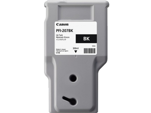 Картридж Canon PFI-207BK 8789B001 струйный Canon PFI-207BK для для iPF680/685/780/785, чёрный, 300ml