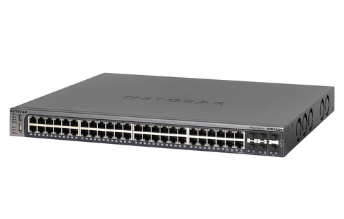 NETGEAR GSM7352S-200EUS Управляемый коммутатор 3-го уровня с консольным портом на 44GE+4SFP(Combo)+2xSFP+(10G) портов c 2-мя слотами под 10GE, стекируемый (GSM7352Sv2)