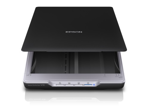 Сканер Epson Perfection V19, Планшетный A4, 4800х4800 dpi, 18 стр/мин, ADF, USB 2.0 , ( B11B231401 / B1113231503) bp (B11B231401 плохая упаковка)