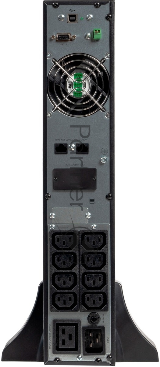 Источник бесперебойного питания Бастион SKAT-UPS 3000-RACK-ON-6X9-E P3 / 3000 ВА / 3000 Вт / 8 x IEC 320 C13, 1 x IEC 320 С19