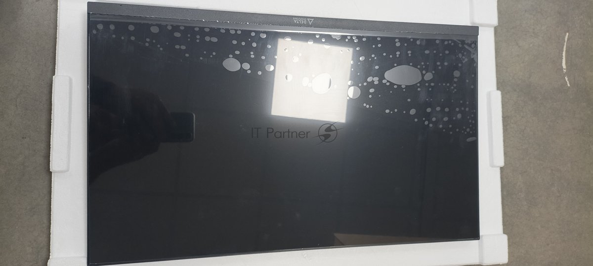 (Из ремонта) Монитор 23.8" Delta Computers Сова OM238I IPS 1920x1080, 75 Гц, 5 мс, 16:9, 250 кд/м², 1xHDMI, 1xDP 1.2, 1xVGA, динамики, черный