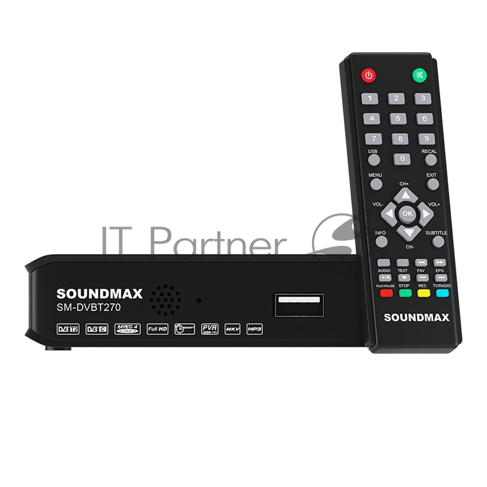 Телевизионная приставка SOUNDMAX SM-DVBT270