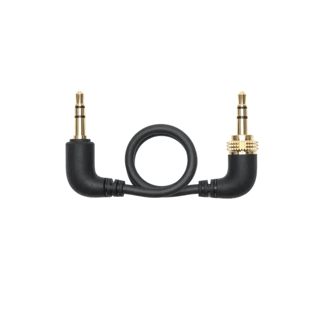 Аудиокабель-адаптер с фиксатором DJI Mic 3 (3,5 мм TRS-TRS)