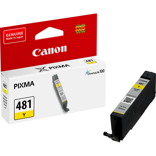 Картридж струйный Canon CLI-481Y 2100C001 желтый (5.6мл) для Canon Pixma TS5140/6140/8140/8540 без чипа