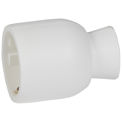 Розетка Legrand 050189 штепсельная Helium 16А  с  заземл.  пластик белая