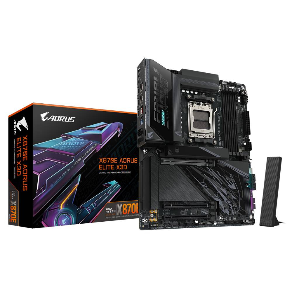Материнская плата Gigabyte X870E AORUS ELITE X3D, RTL