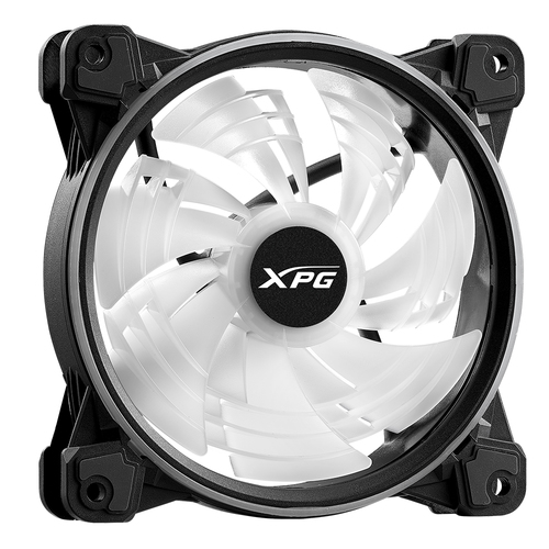 Вентилятор для корпуса ADATA XPG HURRICANE 120 PWM ARGb черный, 120 мм, пластик, 2000 об/мин, 18.17 дБ, 4 pin
