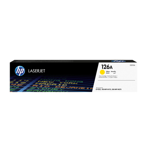 CE312A - Картридж HP Color LaserJet 126A Yellow Crtg для CLJ CP1025/CLJ Pro 100 color MFP M175/CLJ Pro 200 color MFP M275