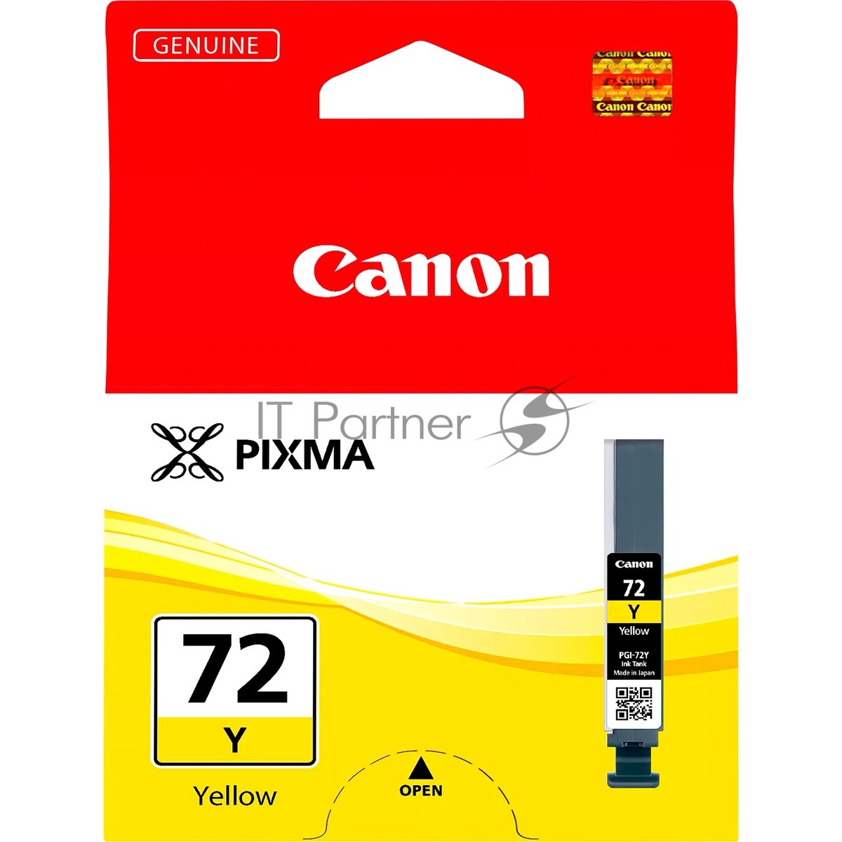 Картридж струйный PGI-72Y (6406B001), для Canon PRO-10, Желтый, 377 стр.