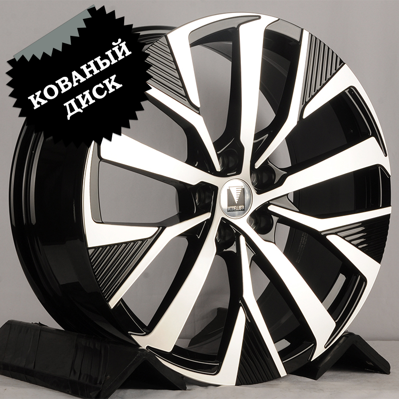 RGW Wheels RGW341 8.5x20/5x114.3 D60.1 ET38 Black Machine Face