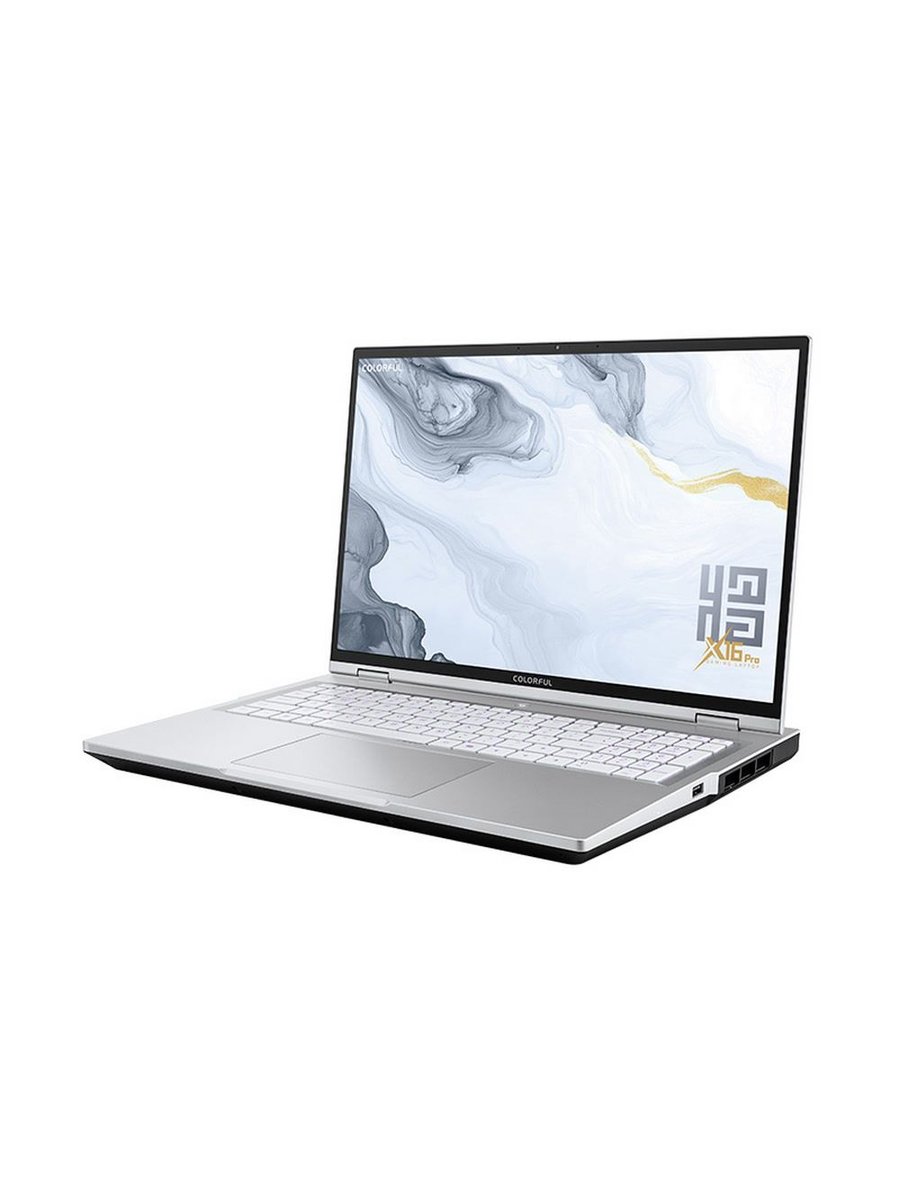 Ноутбук Colorful X16 Pro-HP56A16512S-W-C2A, 16" (2560x1600) IPS 180 Гц/Intel Core i5-14450HX/16 ГБ DDR5/512 ГБ SSD/NVIDIA GeForce RTX 5060 для ноутбуков (8 Гб)/Windows 11 Home, Белый (A10207000008)