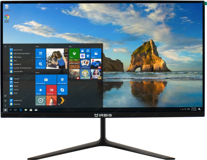 21.5"    ЖК монитор IRBIS SmartView IMVW22FV  (LCD,  1920x1080,  D-Sub, HDMI)