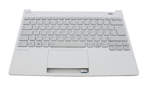 FUJITSU UPPER ASSY INCL. KB US WHITE NORMAL (Original)