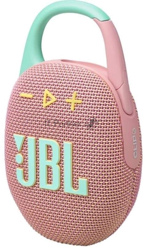 Портативная акустика JBL CLIP 5, розовый