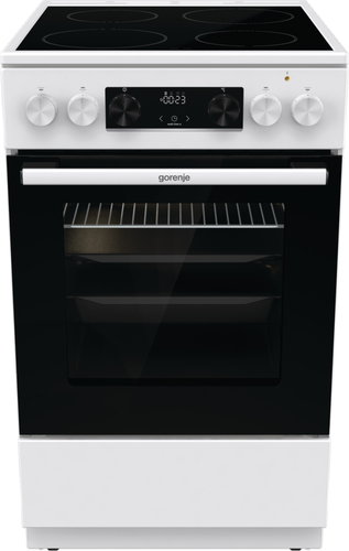 GEC5C42WG Плита Gorenje, полезный объем 70 л, эргономичные переключатели, сенсорный  программатор  IconLED,  эмаль SilverM