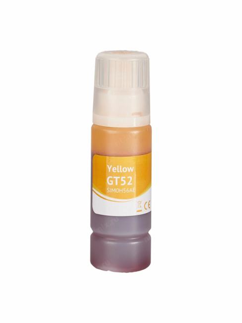SIM0H56AE Чернила Sakura M0H56AE (№GT52 Yellow) для HP Ink Tank   желтый, 70  мл., 8000 к.
