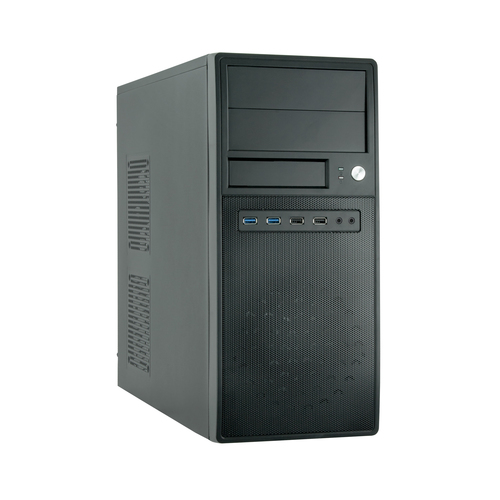 Корпус Chieftec CG-04B-OP (ATX, mATX, Mini-ITX, Midi-Tower, без БП, 2xUSB 2.0, 2xUSB 3.0, Audio)