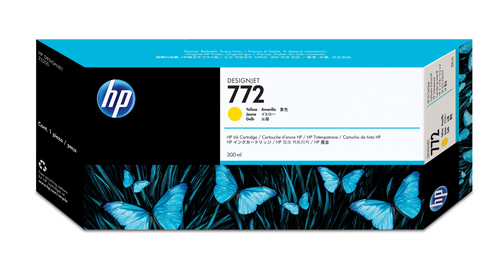 Картридж струйный HP (CN630A) DesignJet Z5200, №772, желтый, оригинальный, ресурс 300 стр.