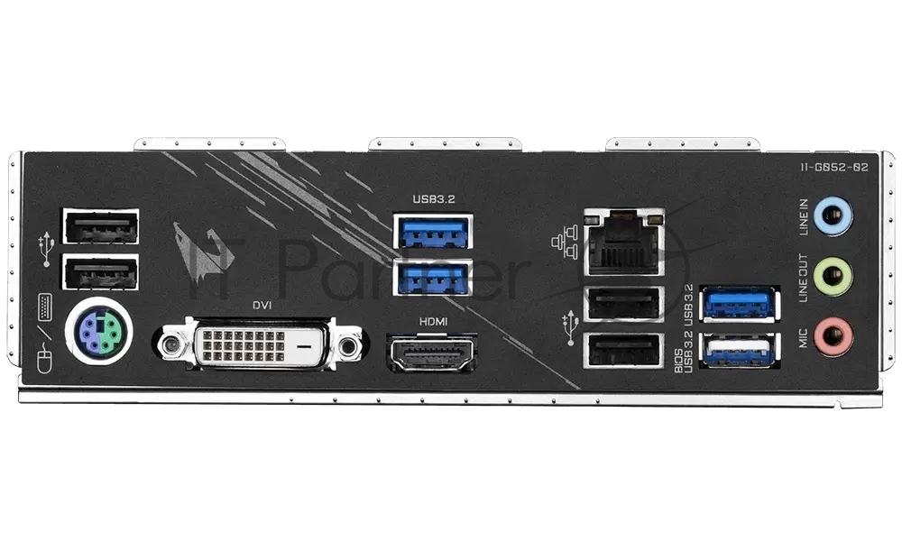 Материнская плата Gigabyte B550M AORUS ELITE, AM4, AMD B550, 4xDDR4, 4xSATA, 2xM.2, 2xPCIe x16, HDMI, DVI, 1xGb LAN, 8xUSB, 3x3.5 мм, 7.1, microATX