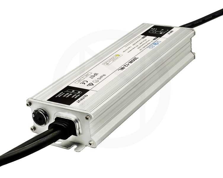 Импульсный блок питания DIOLED 300W-12-ML, 300W, 12V, 25A, IP67