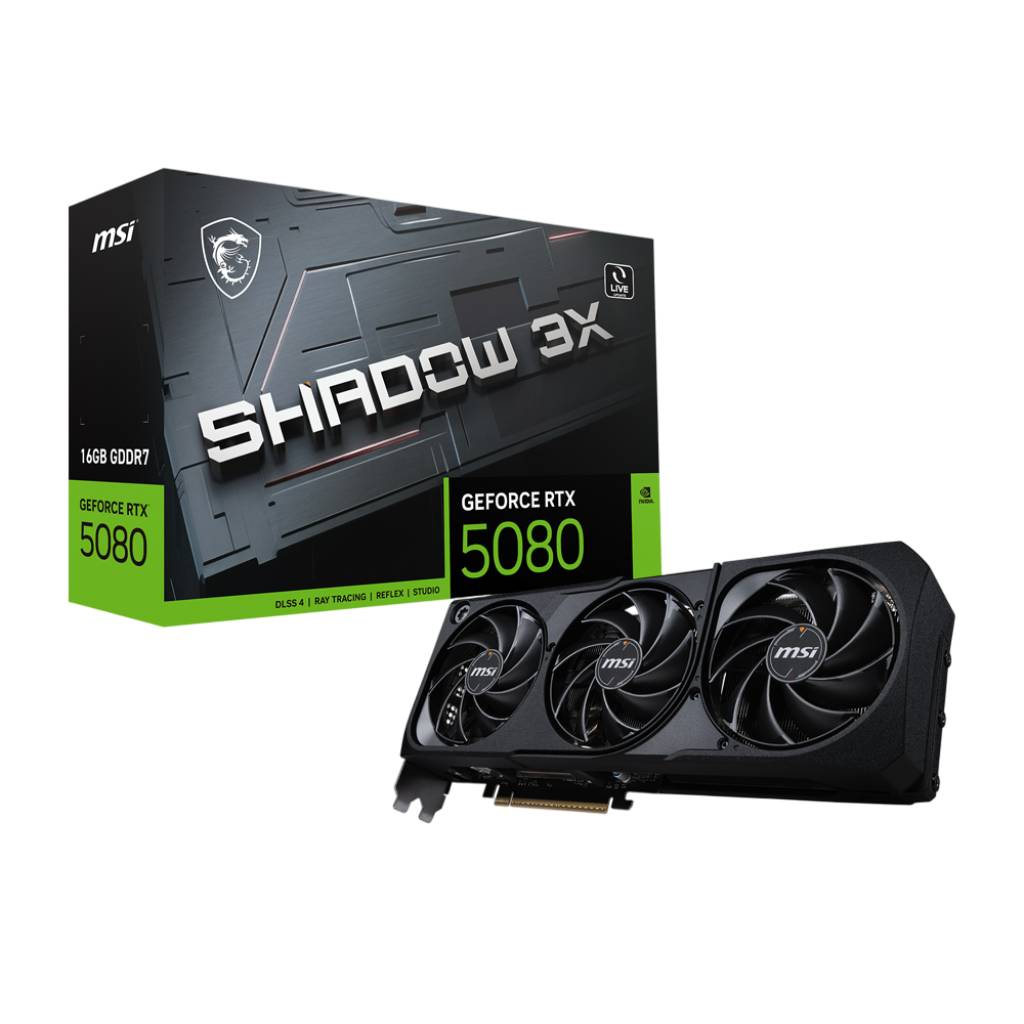 MSI GeForce RTX 5080 16G SHADOW 3X