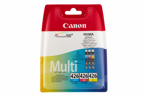Набор картриджей Canon CLI-426 4557B006/4557B005 Multipack (3 цвета)