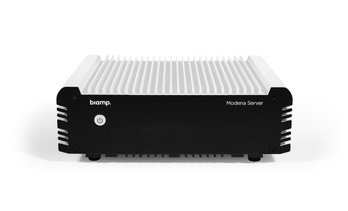 Cистема показа презентаций BYOD BIAMP [Modena Server] Поддержка до 7 виртуальных комнат. Трансляция собственной камеры или рабочего стола. До 4 потоков в комнате. Управление всеми устройствами Modena в сети.