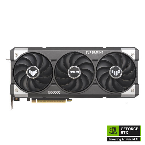 Видеокарта ASUS GeForce RTX 5060 TI TUF GAMING OC, NVIDIA RTX 5060 Ti, 16 ГБ GDDR7, 128 бит, PCI-e 5.0, 1xHDMI, 3xDP, 2632 МГц