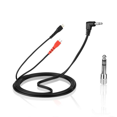 ZOMO replacement cable for Sennheiser HD 25 black 1,5m сменный прямой кабель