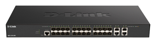 Коммутатор Управляемый D-Link - DXS-1210-28S, Layer 2 Plus, 4-10GbE, 24-SFP+, ROM-64MB, RAM-256MB, SNMP, telnet, Web, CLI, в стойку, серый, DXS-1210-28S/A1A