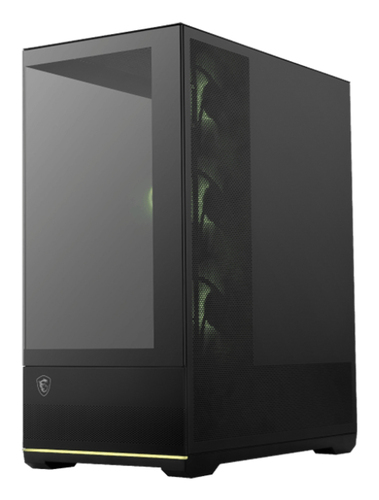 Корпус ПК без блока питания/ Case MSI MAG PANO 110R PZ, Midi-Tower, TG, 4x120mm ARGB, 2xUSB 3.2, 1xUSB 3.2 Type-C, ATX, mATX, mITX Black
