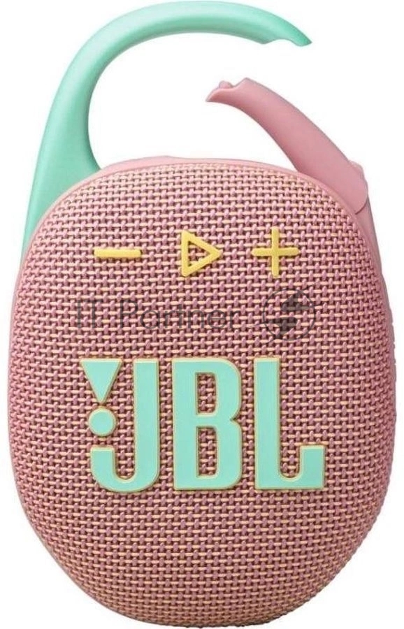 Портативная акустика JBL CLIP 5, розовый