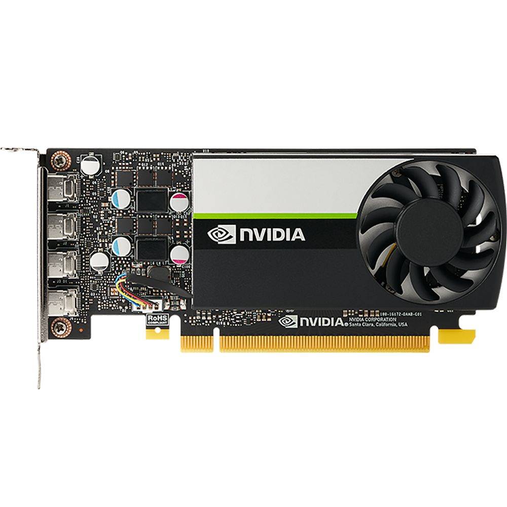 Видеокарта NVIDIA T1000 900-5G172-2550-000, 4 ГБ GDDR6, Quadro