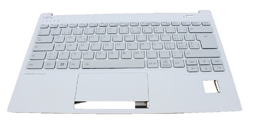 FUJITSU UPPER ASSY INCL. KB PORTUGAL WHITE W/ PV (Original)